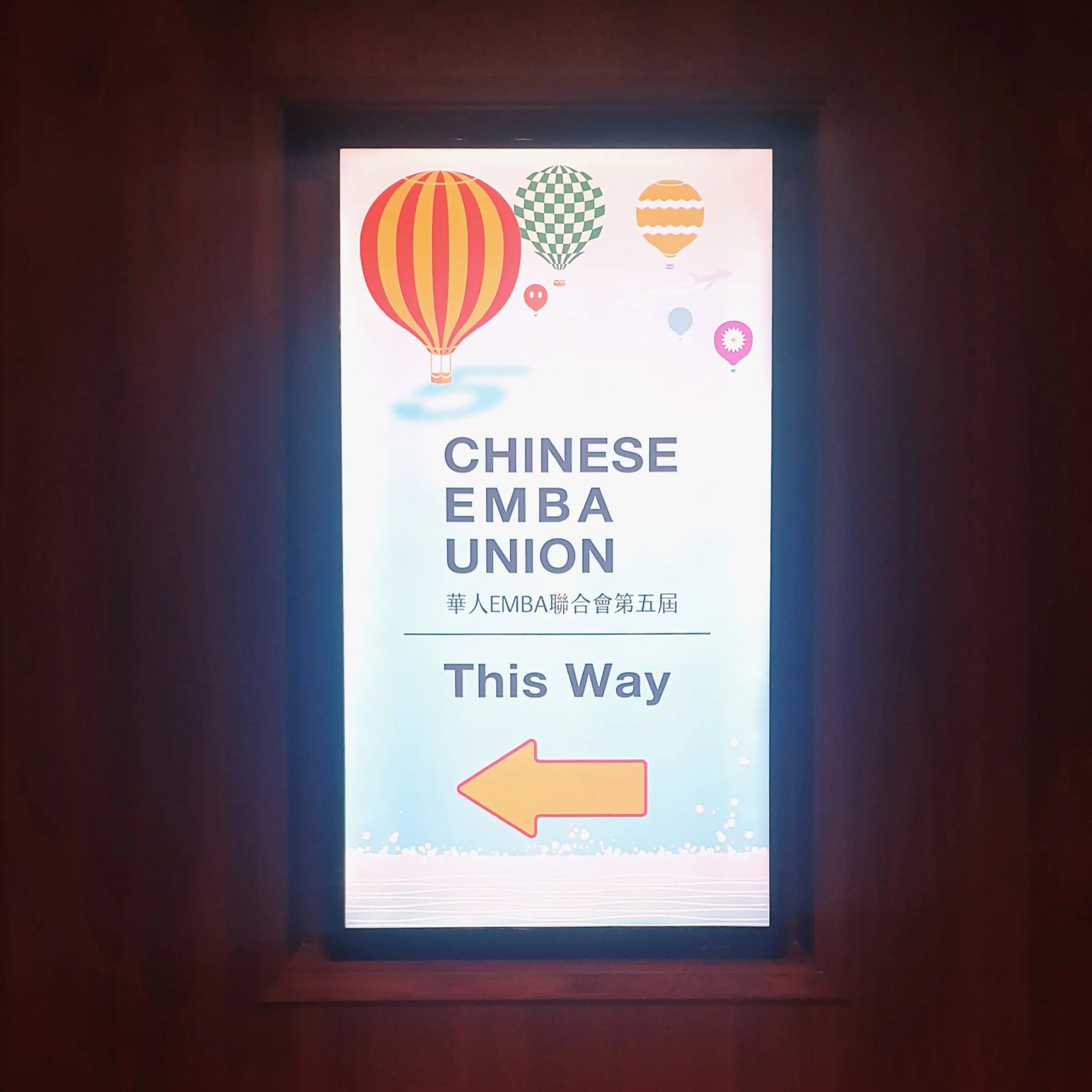 Chinese EMBA Union 5th conference visual application