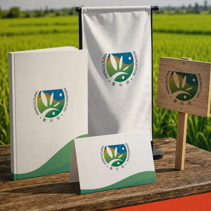 農業科技研究院 有機農業論壇會場物件應用示意｜好心地文創